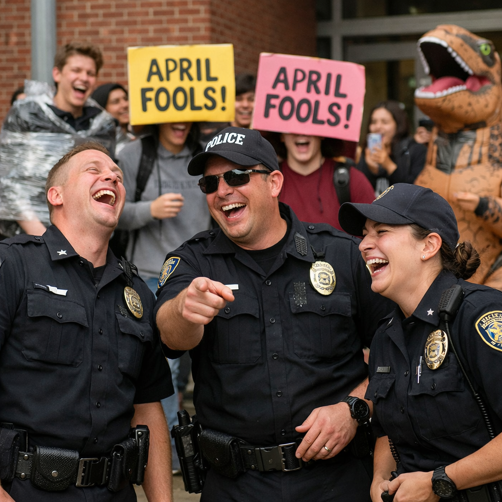 Police April Fools Advanced Diploma in Systems Policing and Procedural Superiority